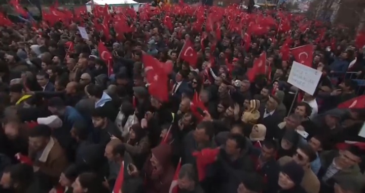 CHP lideri ve Cumhurbaşkanı adayı Kemal Kılıçdaroğlu, Kars’ta konuştu